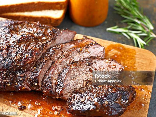 Foto de Carne Assado e mais fotos de stock de Alecrim - Alecrim, Assado, Carne