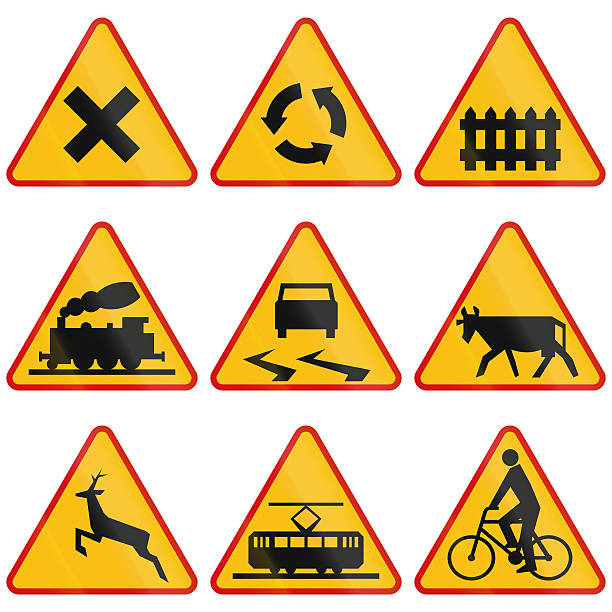 Crossing Signs In Poland