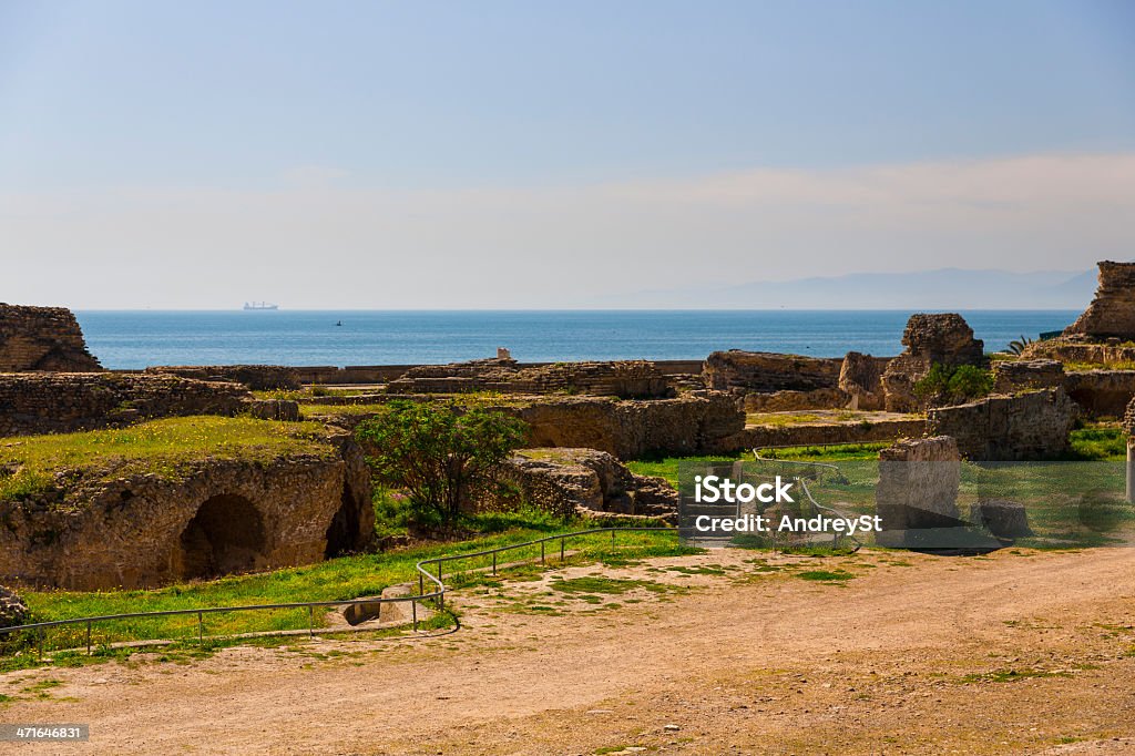 Старые Руины Carthage - Стоковые фото Археология роялти-фри