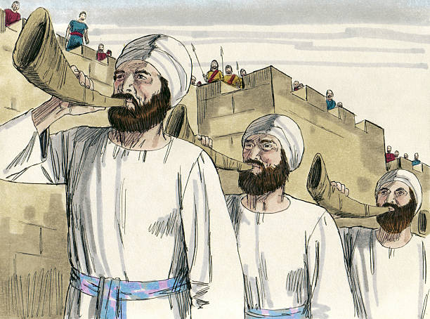 istock Joshua, Priests, Ram Horns, and Jericho 471647471