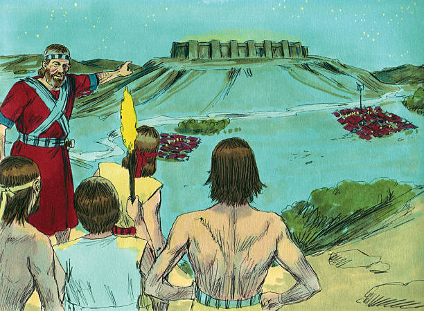 istock Joshua--Army Outside Jericho at Night 471647481