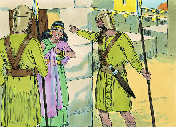 istock Joshua--Rahab and Soldiers 471647561