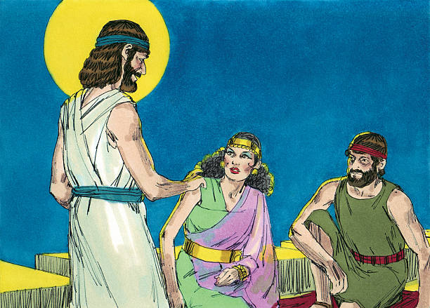 istock Joshua--Spies Talk to Rahab 471647585