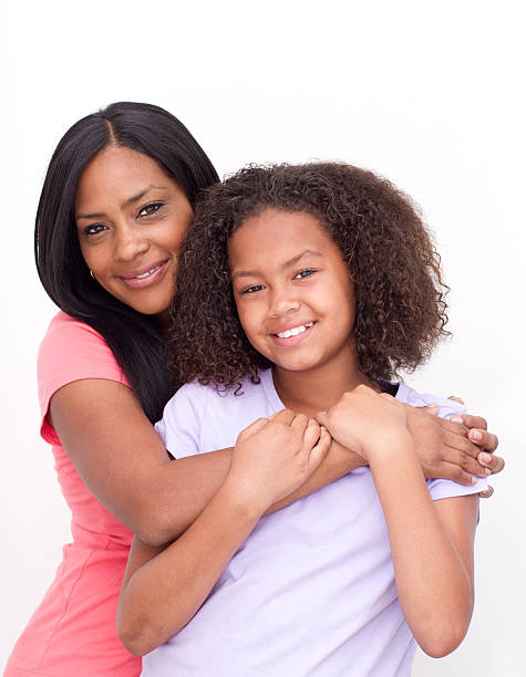 istock African American Mom Hugs Daughter MS 471648038