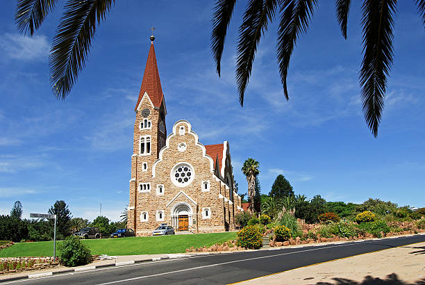 istock Christ Church - Historic landmark in Windhoek, Namibia 471648378