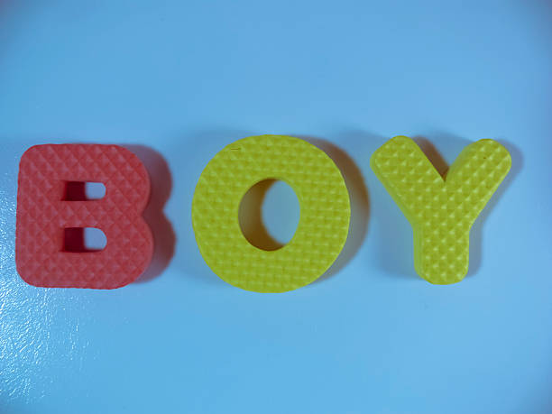 istock Letters Made of Foam Showing Word Boy 471648508