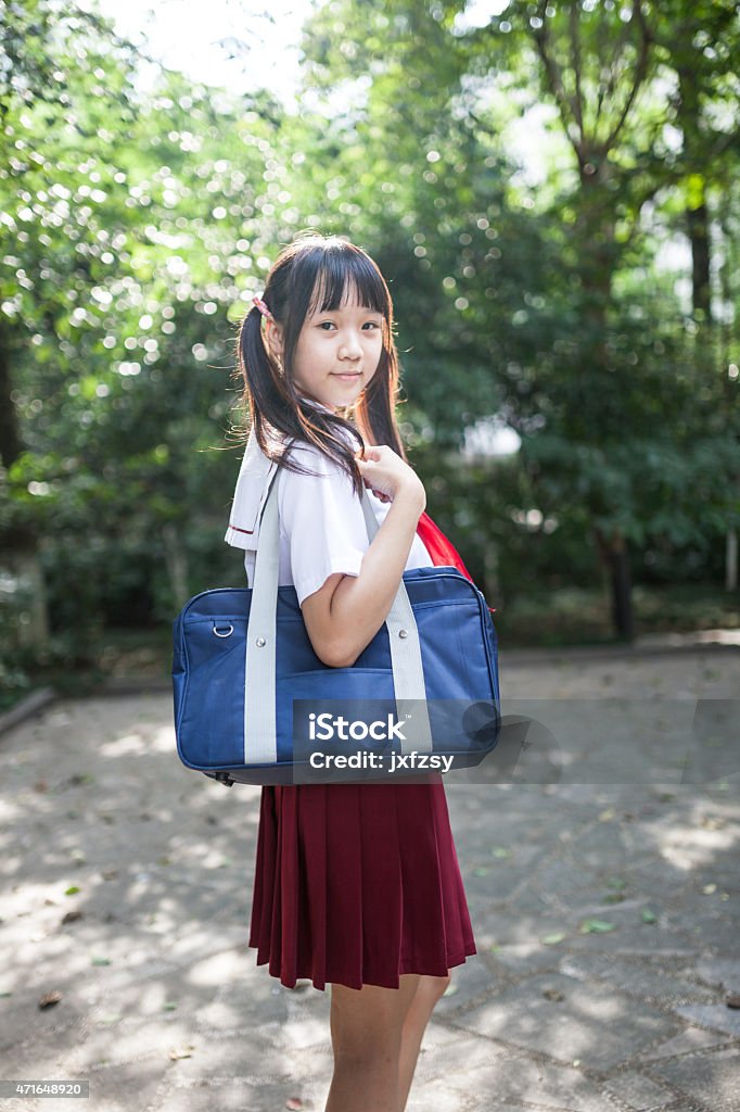 asian student in the campus asian female student in the campus 20-29 Years Stock Photo