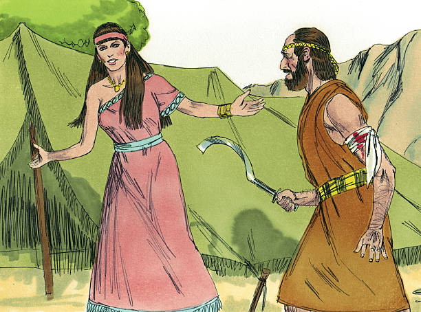 istock Deborah--Jael Leads Barak to Sisera's Body 471648963