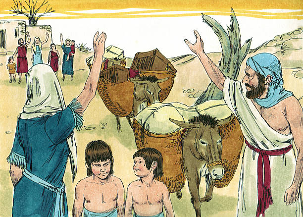istock Ruth--Elimelech and Naomi Go to Moab 471649975