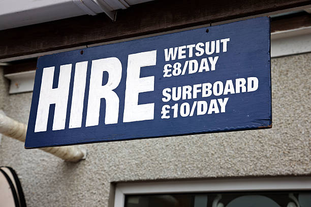 Watersports hire centre sign