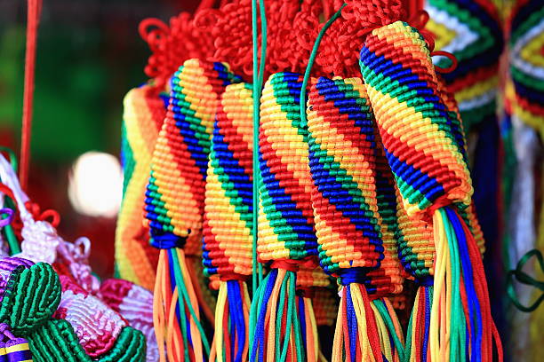 istock Traditional tibetan braided thread ornaments. Lhasa-Tibet. 1322 471652962