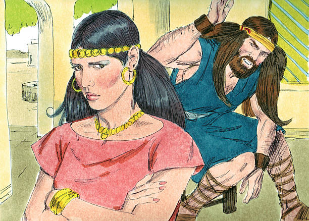 istock Samson Tells Delilah About Hair 471653325