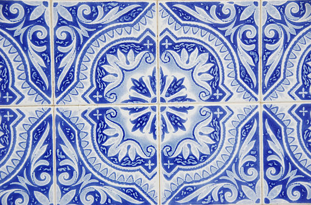 istock Azulejos blues,  portuguese tiles 471655902