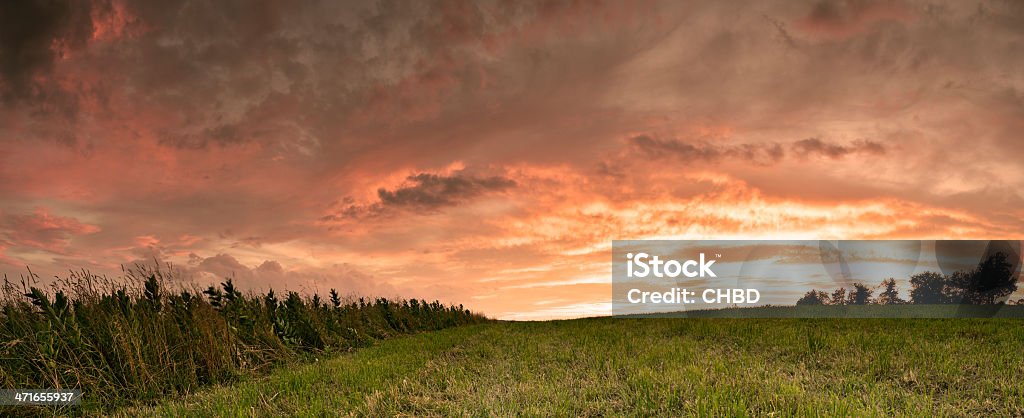 Stormy tramonto - Foto stock royalty-free di Ambientazione esterna