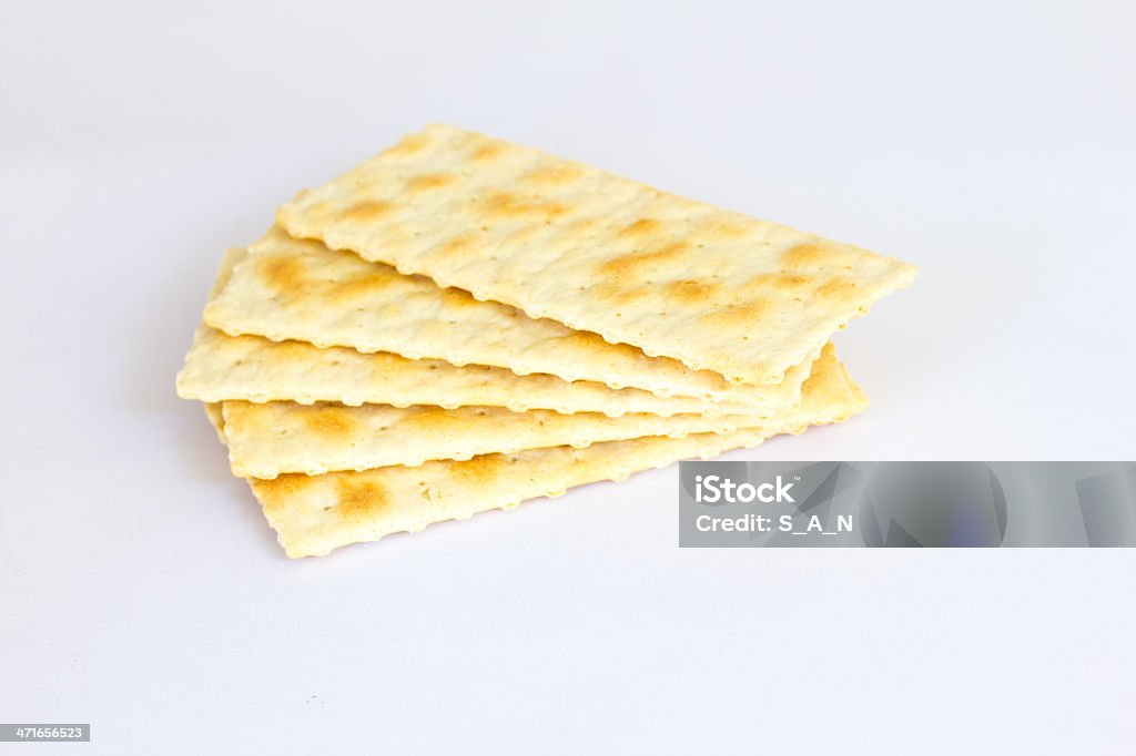 Bolachas salgadas (Crackers) - Royalty-free Amarelo Foto de stock