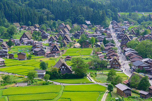 istock Gassho-zukuri village 471656548