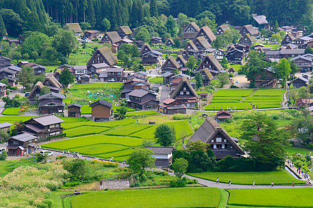istock Gassho-zukuri village 471656554