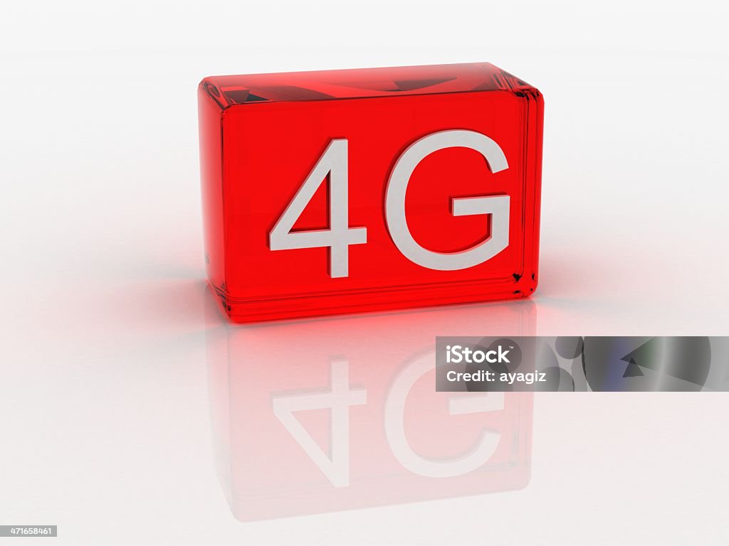4 G - Royalty-free 4G Foto de stock