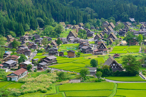 istock Gassho-zukuri village 471659120