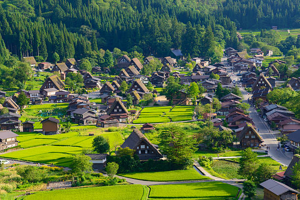 istock Gassho-zukuri village 471659926