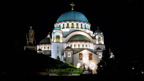 church of saint sava - belgrade serbia zdjęcia i obrazy z banku zdjęć