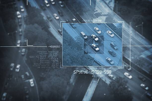 espião via satélite - equipamento de monitorização - fotografias e filmes do acervo