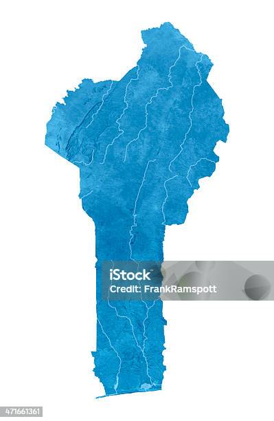 Benin Mapy Topograficznej Puste - zdjęcia stockowe i więcej obrazów Afryka - Afryka, Afryka Zachodnia, Benin