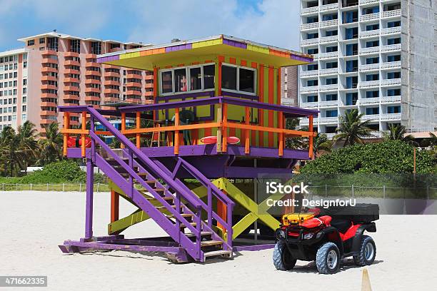 Salvavidas Asamblea Miami Beach Foto de stock y más banco de imágenes de Florida - Estados Unidos - Florida - Estados Unidos, Moto todo terreno, Aire libre