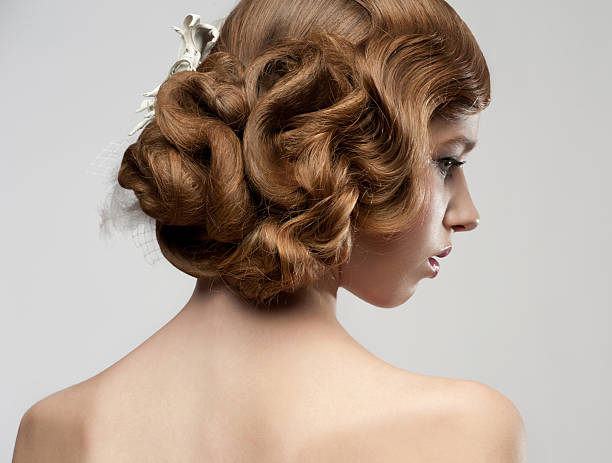 istock Woman with beautiful hairstyle 471663133