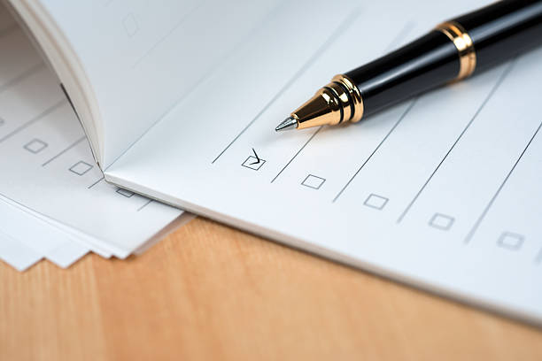Notepad With Checkboxes 120+ To Do List Checkbox Lined Paper Checklist Stock Photos, Pictures ...