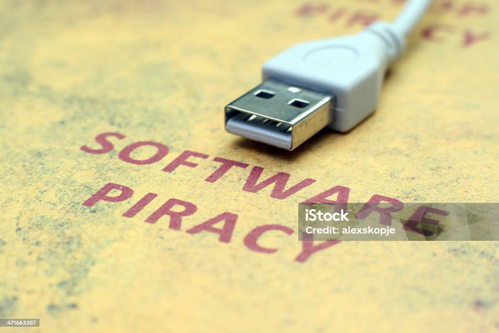 Koncepcja Web piractwa - Zbiór zdjęć royalty-free (Autorytet)