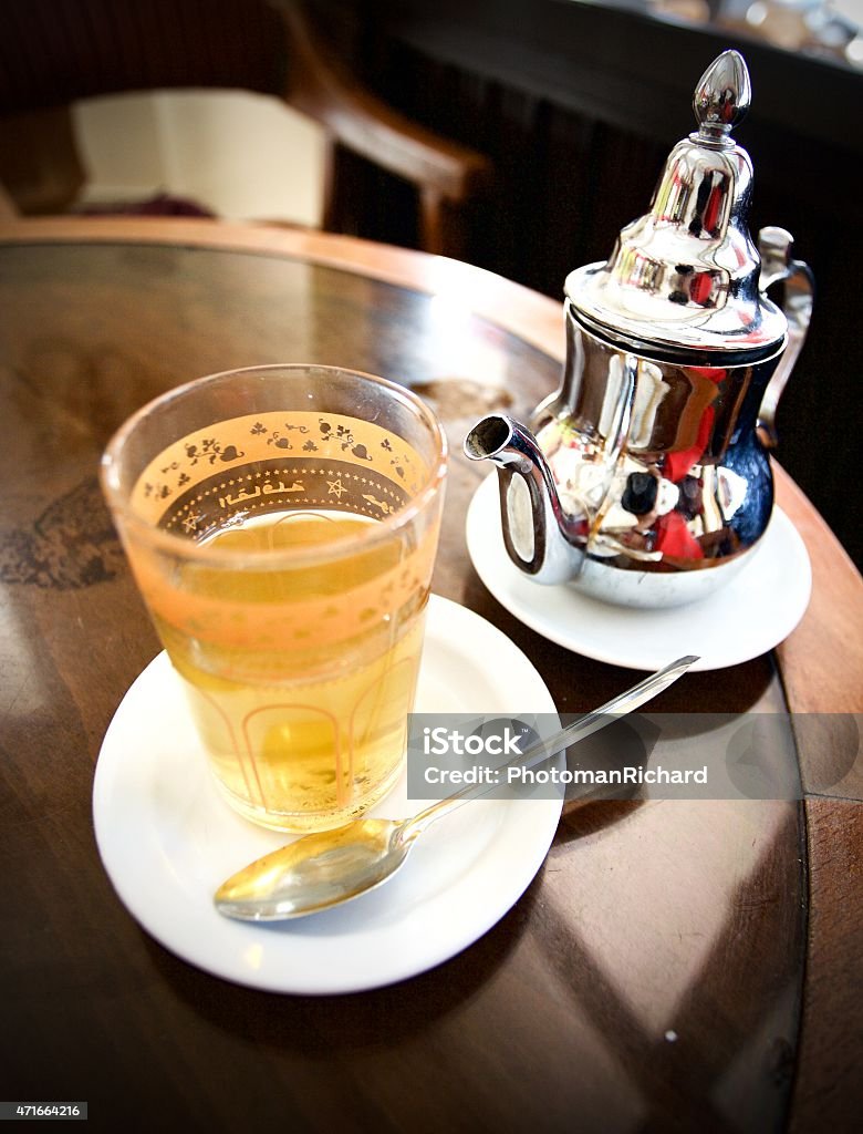 Moroccan Mint Tea 2015 Stock Photo