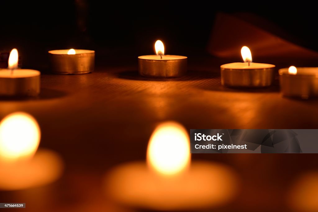 Kerzenlicht - Lizenzfrei Advent Stock-Foto