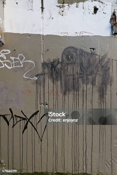 Fondo De Graffiti Foto de stock y más banco de imágenes de Abstracto - Abstracto, Ciudad, Con textura