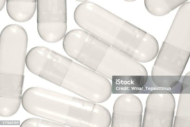 Blank Capsule Stock Photo - Download Image Now - Capsule - Medicine, Transparent, Blank