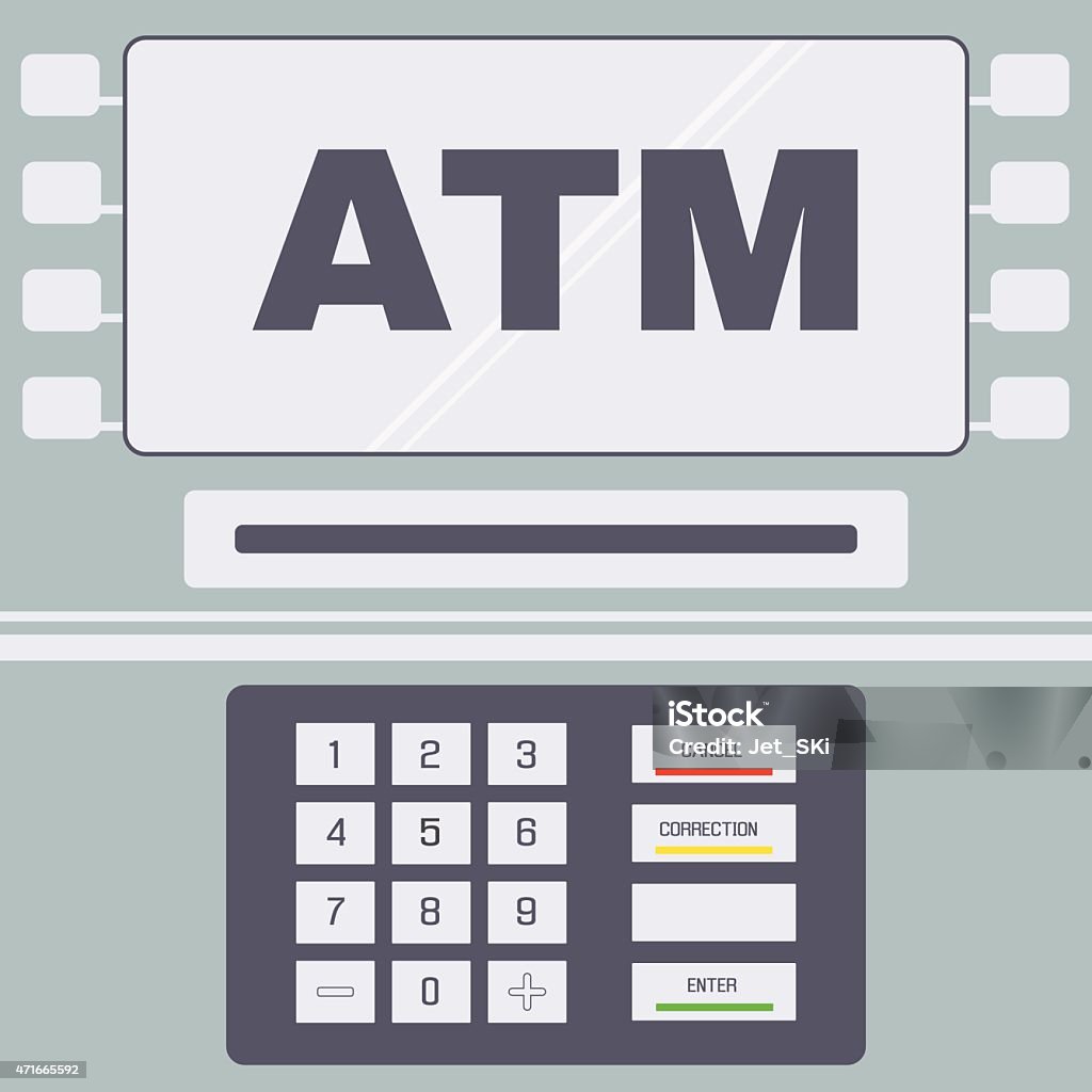 Example Atm Interface Atm User Interface Stock Illustration - Download Image Now - 2015, ATM ...