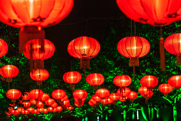 istock Exhibit of lanterns during the Lantern Festival 471666064