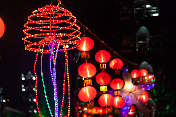 istock Exhibit of lanterns during the Lantern Festival 471666088