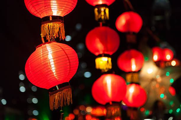 istock Exhibit of lanterns during the Lantern Festival 471666090