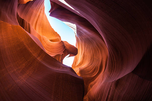 Lower Antilope Canyon stock photo