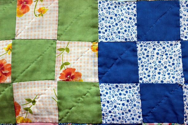 istock Homemade Quilt to use as Background 471666282