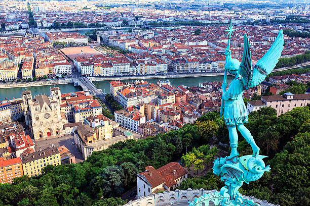 Famous view of Lyon