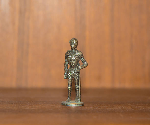 istock old small model of army knight 471667723