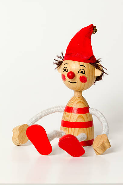istock Wooden Clown Toy 471668121