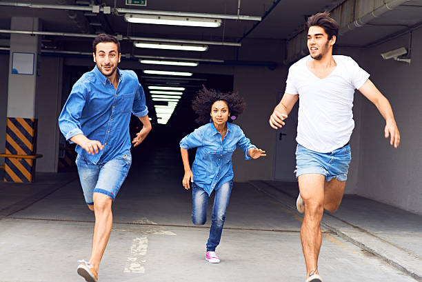 istock Running out of the corridor 471669907