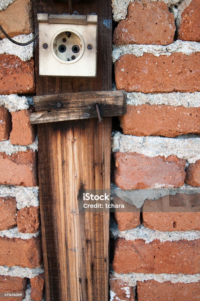 Old'socket' - Royalty-free Antigo Foto de stock