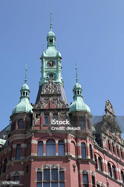Historische Administration Building In Hamburg Stockfoto und mehr Bilder von Alt - Alt, Altertümlich, Architektur