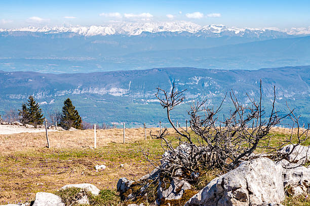 istock Top mountain scenics view on Mont Blanc Alps chain 471680624
