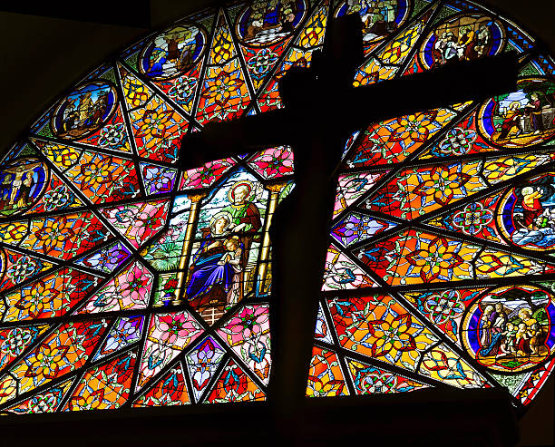 istock Crucifix in Church 471680897