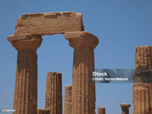 Detalle De Juno Temple Agrigento Foto de stock y más banco de imágenes de Agrigento